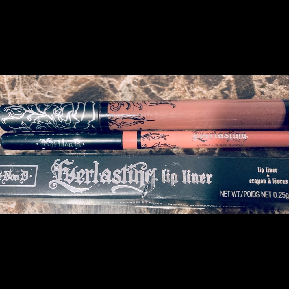 KVD Kat Von D NEW Lipstick & Liner Bundle